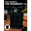 Dikey Priz Kulesi 8 AC Priz 4 USB 2 Type-C Çocuk Korumalı Güç Dağıtıcı