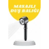 Duş Başlığı Yüksek Basınçlı Masaj Taraklı 3 Kademeli