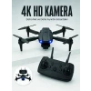 E99 Pro 4K HD Kameralı Katlanabilir Drone APP Kontrollü Uzaktan Kumandalı Mini Drone