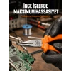 Ergonomik Saplı Profesyonel Kargaburun Dayanıklı Dövme Çelik Gövde