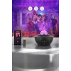 Galaxy Efektli LED Gece Lambası Projektörü Bluetooth Bağlantılı