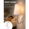 Gece Aydınlatması Soket Lamba Prize Takılma Özellikli