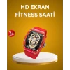 Geniş Ekranlı Akıllı Saat Şık ve Modern Tasarım