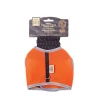 Havalı Dokuma Kedi Göğüs ve Gezdirme Tasması Medium Turuncu 1x25-35 Cm