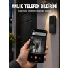 HD Kameralı Akıllı Kapı Zili | Çift Yönlü Sesli Wi-Fi Görüntülü Kapı Zili