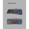 HN01 KULAKLIK + PG-8018 OYUNCU KLAVYESİ SET
