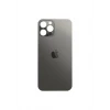 iPhone 12 Pro Arka Pil Kapağı (Cam) Siyah