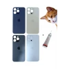 iPhone 14 PRO MAX Arka Batarya Pil Kapağı ALTIN (B