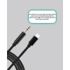 iPhone Uyumlu Lightning 3.5mm Aux Adaptör Kablo Stereo Ses Aktarım