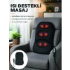 Isıtmalı Masaj Minderi Masaj Motoru, Kablolu Kumanda ve Çoklu Masaj Modu