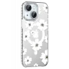 Joko Apple iPhone 14 Floral Magsafe Kapak - Beyaz