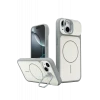 Joko Apple iPhone 14 Pale Magsafe Standlı Kapak - Beyaz