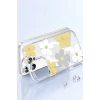 Joko Apple iPhone 14 Pro Max Floral Magsafe Kapak - Pembe