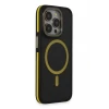 Joko Apple iPhone 14 Pro Max Kılıf Rocky Magsafe Kapak - Siyah-Sarı