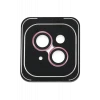 Joko Apple iPhone 14 PVD Metal Kamera Lens - Pembe