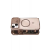 Joko Apple iPhone 14 Zinko Magsafe Kapak - Çöl Titanyum