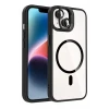 Joko Apple iPhone 15 Plus Remim Lensli Magsafe Standlı Kapak - Siyah