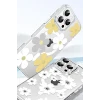 Joko Apple iPhone 16 Pro Floral Magsafe Kapak - Pembe