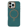 Joko Apple iPhone 16 Pro Max Luno Deri Magsafe Kapak - Yeşil