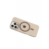 Joko Apple iPhone 16 Pro Max PC Blank Magsafe Kapak - Çöl Titanyum