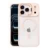Joko Apple iPhone 17 Pro Remim Lensli Magsafe Standlı Kapak - Pembe