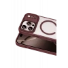Joko Apple iPhone 18 Pro Max Terea Magsafe Kapak - Bordo