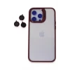 Joko Apple iPhone 14 Pro Kılıf Roblox Lens Standlı Kapak - Bordo