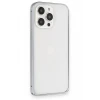 Joko Apple iPhone 15 Pro Max Metal Bumper Mat Kapak - Gri