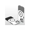 Joko Apple iPhone 16 Carbon Puzzle Magsafe Kapak - Beyaz
