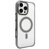 Joko Apple iPhone 16 Pro Max Gleam PC Sert Magsafe Kılıf - Titan Gri