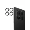 Joko Xiaomi Redmi Note 14 Pro 4G PVD Metal Kamera Lens - Siyah