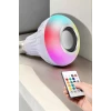 Kablosuz Bluetooth Hoparlör Led Lamba