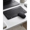 Kablosuz Bluetooth Klavye Mouse Seti Wireless Sessiz İnce Tasarım Çoklu Uyumlu