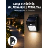 Kablosuz Solar LED Lamba | Bahçe, Veranda, Merdiven Işığı, Otomatik Aç-Kapa Sensörlü Yeni Nesil