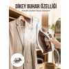 Kahverengi Buharlı Ütü 2200W Sürekli Buhar 120 g Şok Buhar