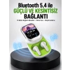 Kayar Kapaklı Şarj Kutusu Ve Dokunmatik Ekranlı Bluetooth Stereo Kulaklık