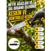 Kılıflı Budama Bahçe Testeresi 270 mm Düz Bıçaklı