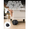 Kilitli Mobilya Tekerleği 6 cm 4’lü Kolay Kurulum