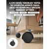 Kilitsiz 6 cm Tekerlek Ayak Tek Adet