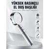 Kolay Montajlı 3 Modlu Yüksek Basınç Duş Başlığı
