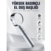 Kolay Montajlı 3 Modlu Yüksek Basınç Duş Başlığı