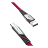 Konfulon DC18 Type-C Kablo 1M 5A - Kırmızı