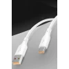 Konfulon DC65 USB to Type-C 1M 3.0A Hızlı Şarj Kablo - Beyaz