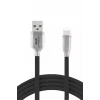 Konfulon S48 Lightning Kablo iphone Uyumlu 1M 3A - Siyah