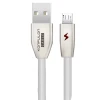 Konfulon S53 Led Işıklı Micro USB Kablo 1M 3A - Beyaz