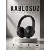 Kulak Üstü Kablosuz Bluetooth Kulaklık Yüksek Ses Kaliteli ANC Özelliği