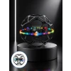 LED Işıklı Futbol Topu Mini Drone Akıllı Sensörlü El Kontrollü
