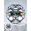 LED Işıklı Futbol Topu Mini Drone Akıllı Sensörlü El Kontrollü