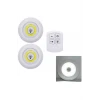 Led Lamba 3lü Uzaktan Kumandalı Yapışkanlı