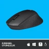 M330 KABLOSUZ SESSİZ USB OPTİK MOUSE SİYAH 910-004909